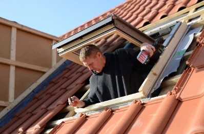 Pose de fenêtres de toit Velux à Hauriet